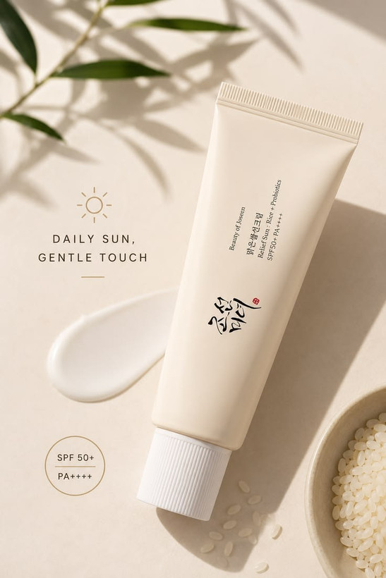 ضد آفتاب برنج بیوتی آو جوسان SPF50+ | آبرسان و سبک