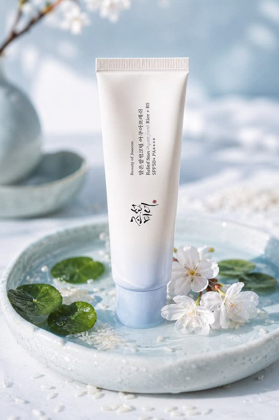 ضد آفتاب آکوا فرش بیوتی آو جوسان برنج و B5 SPF50+