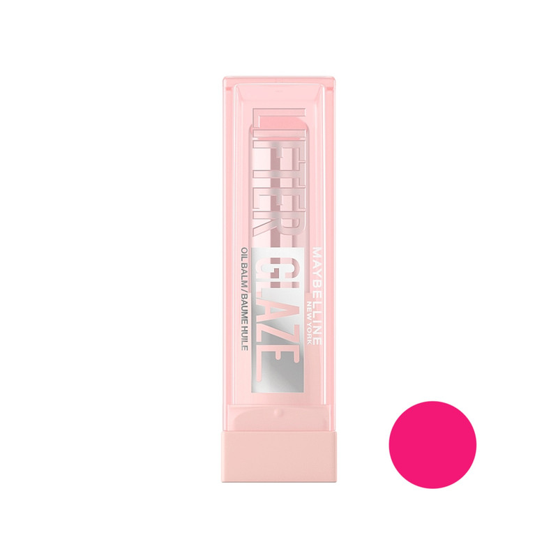 بالم لب میبلین مدل Lifter Glaze رنگ Rose Bite حجم 3 میلی لیتر حاوی هیالورونیک اسید، مرطوب‌کننده