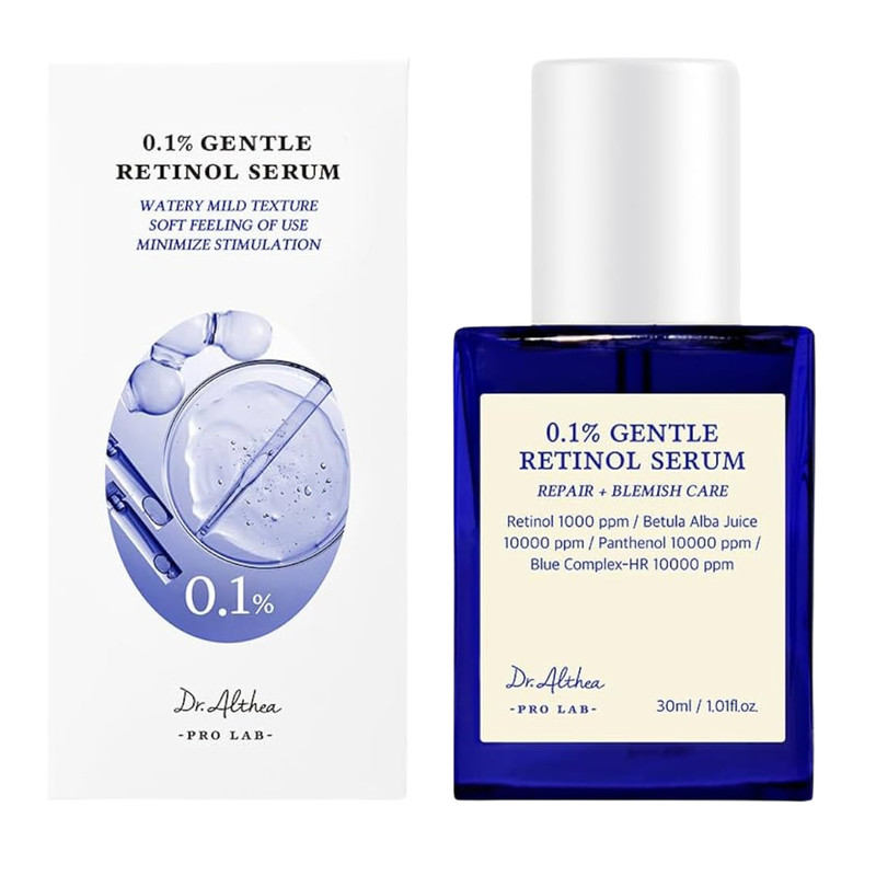 سرم ضد چروک صورت دکتر آلتیا مدل Gentle Retinol مناسب برای انواع پوست حجم 30 میلی لیتر