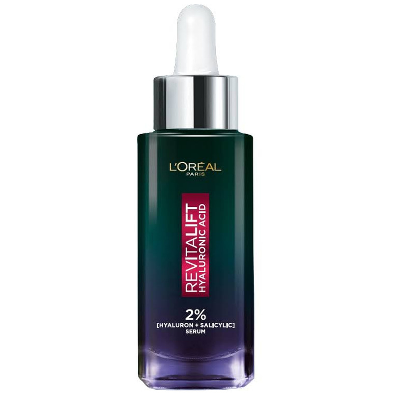 سرم ضد چروک پوست لورآل مدل Revitalift Hyaluronic Acid مناسب برای پوست چرب و مختلط حجم 30 میلی لیتر