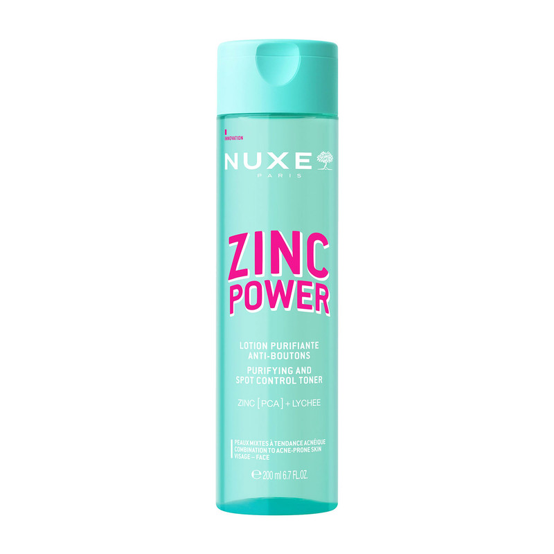 تونر پاک کننده صورت نوکس مدل Zinc Power Purifying & Spot مناسب برای انواع پوست حجم 200 میلیلیتر