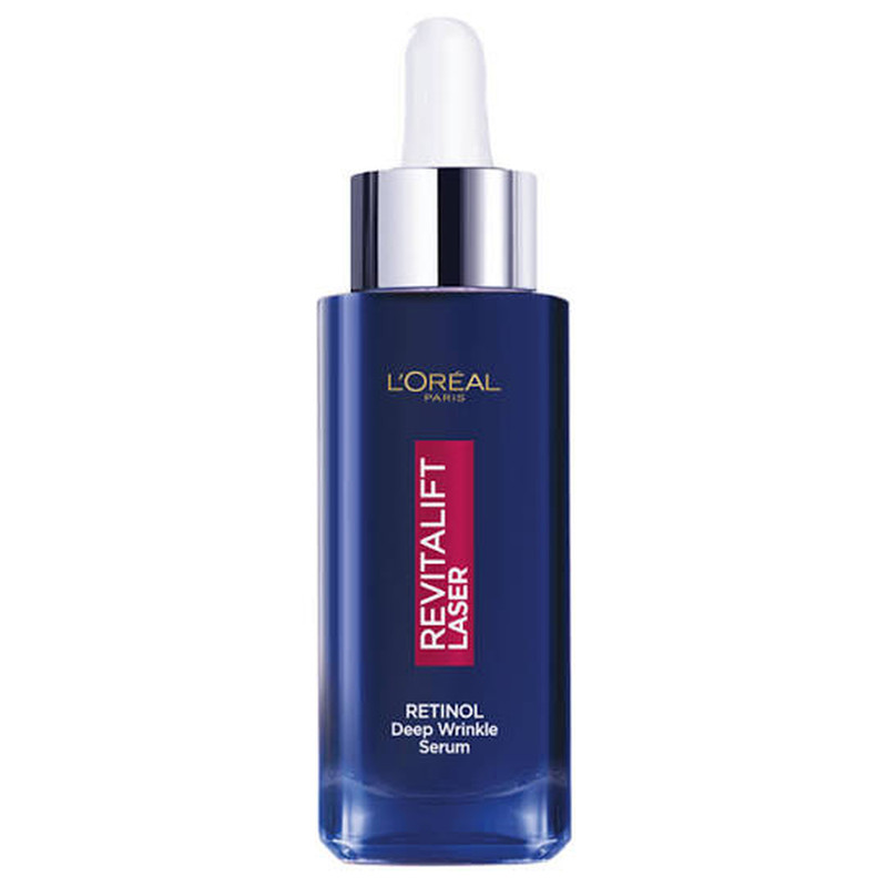 سرم ضد چروک لورآل مدل  Revitalift Laser Retinol Night  مناسب برای انواع پوست حجم 30 میلی لیتر