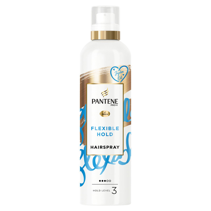 اسپری حالت‌دهنده مو با قدرت نگهداری 3  پنتن مدل Pantene Flexible Hold مناسب برای  انواع مو حجم 250 میلی لیتر