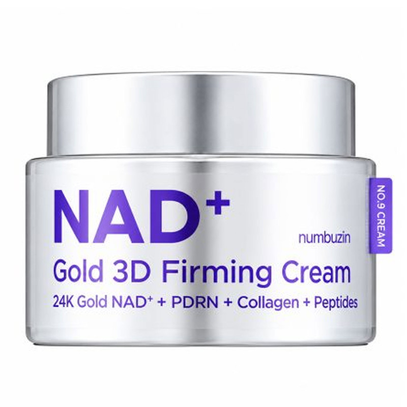 کرم ضد چروک و سفت کننده صورت نامبوزین مدل NAD+ Gold 3D Firming مناسب برای انواع پوست حجم ۵۰ میلی‌لیتر