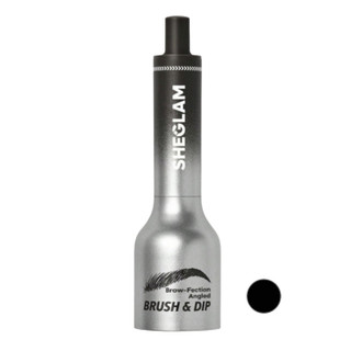 هاشور ابرو شیگلم مدل Fection Angled Brush Charcoal شماره 03 رنگ مشکی